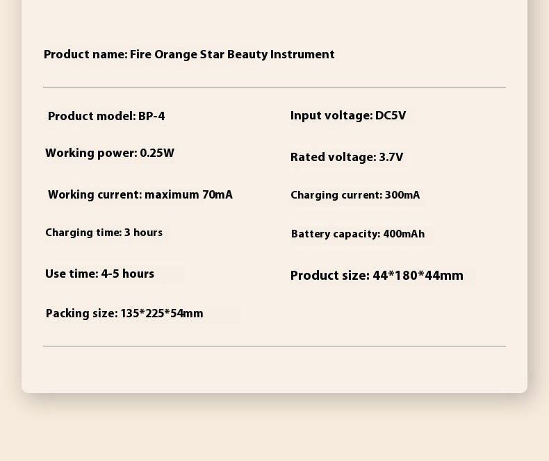 Skinovia 6-in-1 Facial Device