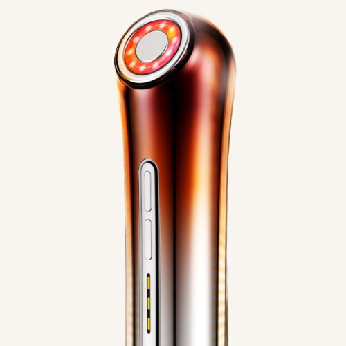 Skinovia 6-in-1 Facial Device on ivory background